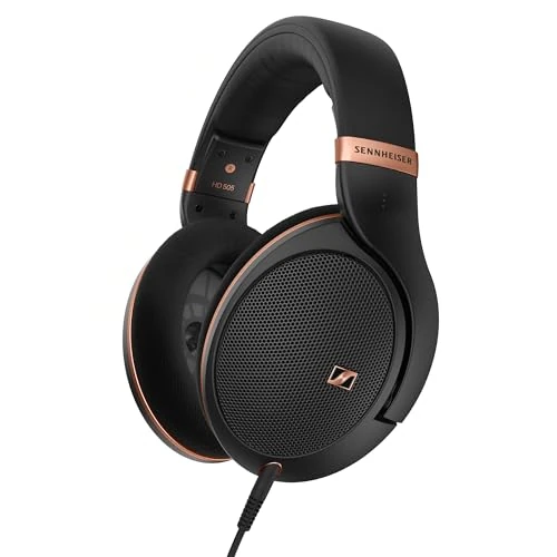 Offerta a tempo: Sennheiser HD 505 SE - Cuffie con cavo over-ear con suono e bassi di alta qualità, maggiore comfort dell'archetto per la musica, il lavoro o il gioco, cavo da 1,8m, borsa con coulisse - Copper Edition - 29% da 279.90 € a 199.00 €