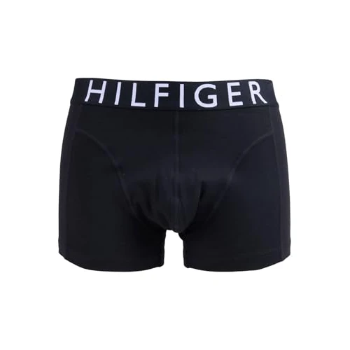 Tommy Hilfiger Boxers Lot de 3 Homme avec Ceinture à Motif Logo, Noir (Blk/Blk/Blk), XL
