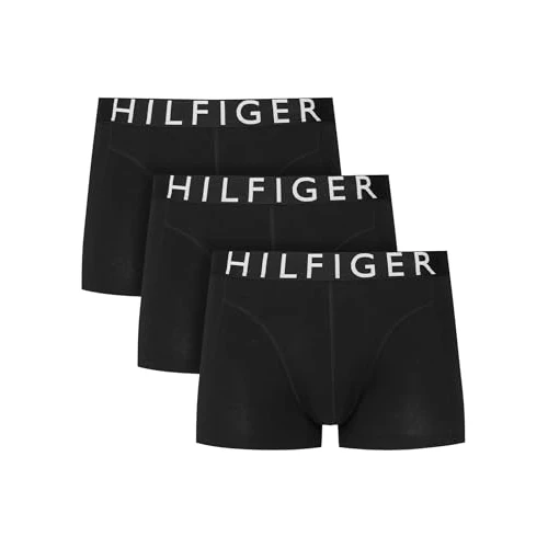 Limited-time offer: Tommy Hilfiger Mens 3p Um0um03464 Trunk, Red (Blk/Blk/Blk), S UK from 35.10 £ to 35.10 £ (save 0.00%)