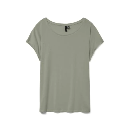 Offerta a tempo: Vero Moda Vmava Plain SS Top Ga Jrs Noos, Erba Marina, S - 43% da 16.99 € a 9.75 €
