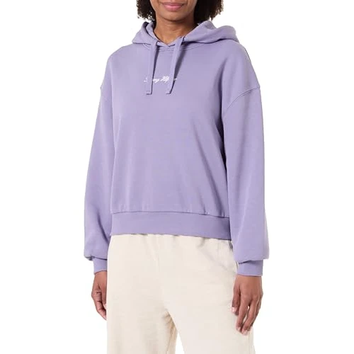 Limited-time offer: Tommy Hilfiger Women’s Classic Script Fleece Hoodie, Purple (Lavender Ash), XXL from 110.00 £ to 66.00 £ (save 40%)