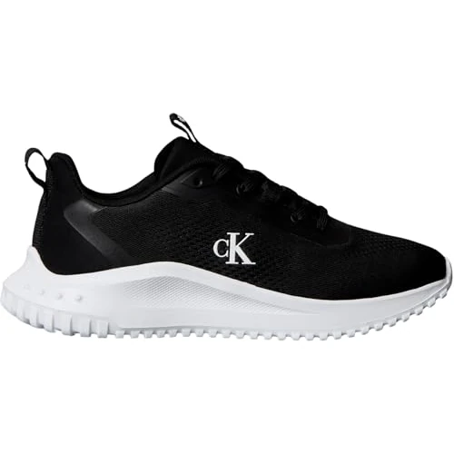 Offerta a tempo: Calvin Klein Donna Sneakers Running Eva Drawstring Mix Profilo Basso, Nero (Black/Bright White), 40 - 60% da 99.90 € a 40.13 €
