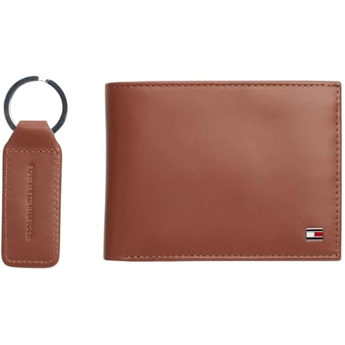 Tijdelijke aanbieding: Tommy Hilfiger Heren GP Eton CC en Coin Pckt KEYFOB AM0AM07931 Gift Pack, bruin (cognac), één maat, Bruin (Cognac), One Size van 79.90 EUR naar 63.99 EUR (korting 20%)