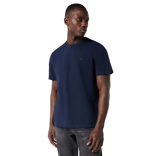Beperkte aanbieding: Calvin Klein Jeans heren SS Classic Monogram TEE LV04RD254G Tees, blauw (donker saffier), XL, Blauw (Donker Saffier), XL van 39.05 EUR naar 39.05 EUR (besparing 0%)