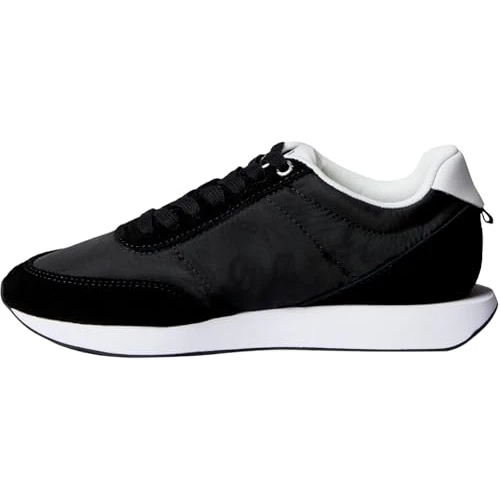 Offerta a tempo: Calvin Klein Donna Sneakers Running Retro Lace Up Profilo Basso, Nero (Black/Bright White), 36 - 0.00% da 46.73 € a 46.73 €