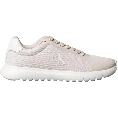 Zeitlich begrenztes Angebot: Calvin Klein Damen Runner Sneaker Eva Mesh Sportlich, Grau (Crystal Gray/Lily White), 40 von 79.90 € auf 59.93 € (25% Rabatt)