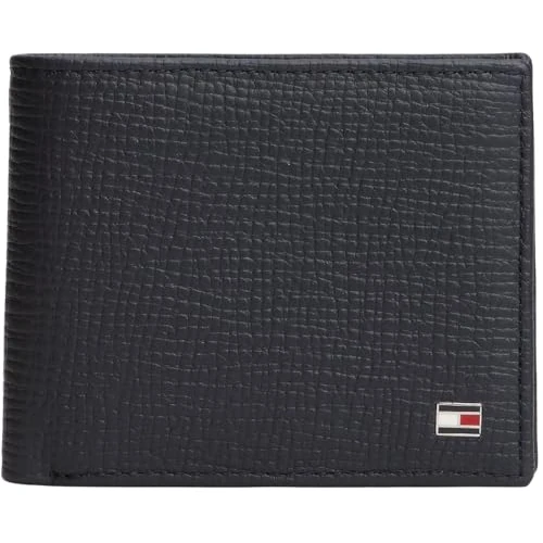 Limited offer: Tommy Hilfiger Men's Th Flag Mini Cc Wallet Am0am13708 Bifold from 54.83 EUR to 45.51 EUR (save 17%)