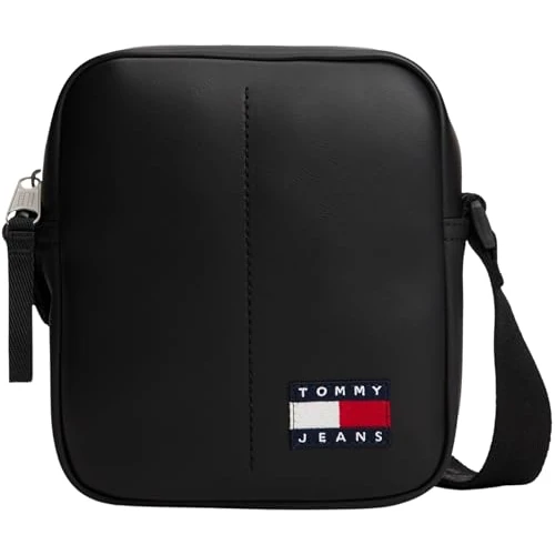 TOMMY JEANS Herren TJM ESS Daily Pu Reporter Am0am13712 Crossover, Black (Black)