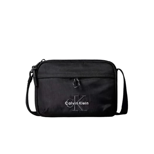 Calvin Klein BOLD Camera BAG LV04D3117G Crossover para hombre, color negro (negro), talla única, Negro (Negro), One Size