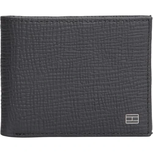 Tijdelijke aanbieding: Tommy Hilfiger Heren TH Flag Mini CC portemonnee AM0AM13708 Bifold portemonnee, grijs (houtskool grijs), één maat, Grijs (Charcoal Grijs), One Size van 59.90 EUR naar 47.99 EUR (korting 20%)