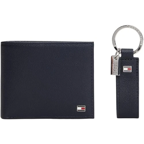Limitiertes Angebot: TOMMY HILFIGER Herren TH Flag Mini CC & Schlüsselanhänger AM0AM13604 Geschenkpaket, Blau (Space Blue), Einheitsgröße, Blau (Space Blue), One Size von 89.90 EUR auf 76.42 EUR (Spare 15%)