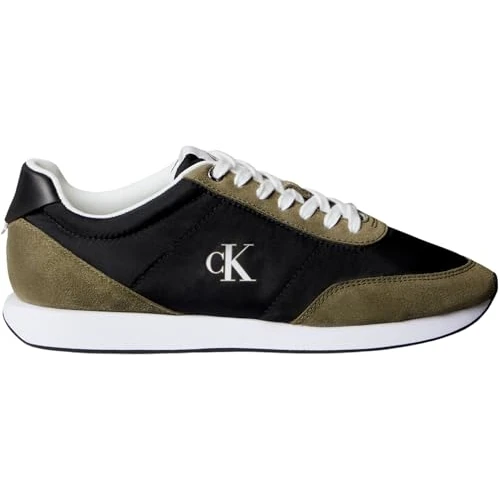 Tijdelijke aanbieding: 8719965074583 Heren Retro Runner ESS Mix MAT YM0YM01361 Low Top, zwart (zwart/kappertjes/helder wit), 10.5 UK, Zwart Zwart Kappertjes Helder Wit, 43 EU van 99.90 € naar 74.95 € (25% korting)