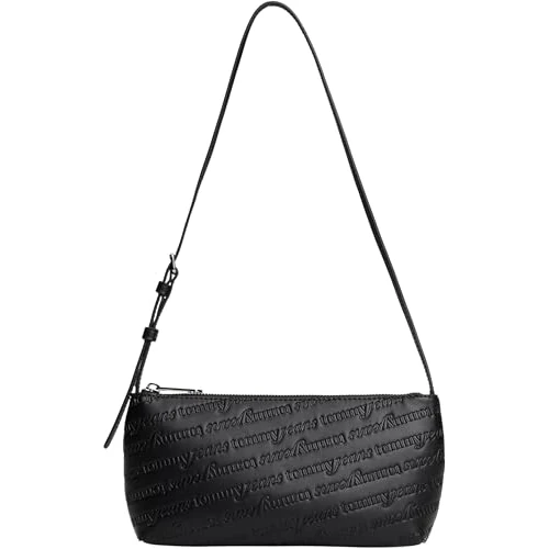 Tijdelijke aanbieding: TOMMY JEANS Dames TJW Must AOP schoudertas AW0AW17867, zwart (zwart), één maat, Zwart (zwart), One Size van 53.85 € naar 53.85 € (0.00% korting)