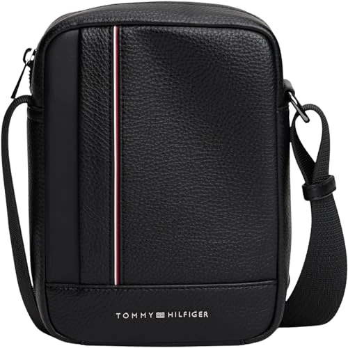 Limitiertes Angebot: TOMMY HILFIGER Herren Th Central Mini Reporter Am0am13632 Crossover, Einheitsgröße, Schwarz (Schwarz), One Size von 89.90 EUR auf 72.80 EUR (Spare 19%)