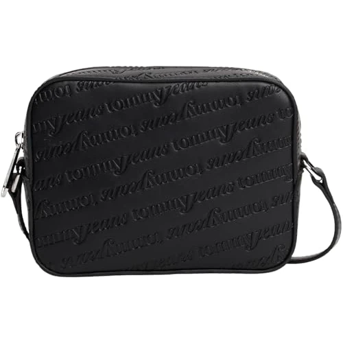 Zeitlich begrenztes Angebot: TOMMY JEANS Damen Crossbody Bag Tasche Must Camera mit Logo-Prägung, Schwarz (Black), Einheitsgröße von 45.43 € auf 45.43 € (0.00% Rabatt)