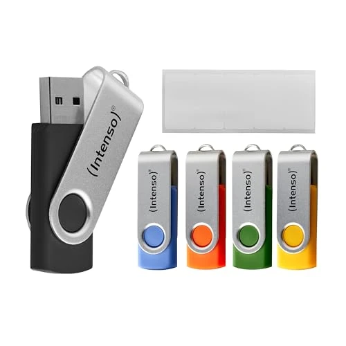 Zeitlich begrenztes Angebot: Intenso 5X 16 GB USB-Stick Basic Line USB 2.0 Speichersticks - 5er Pack von 28.17 € auf 28.17 € (0.00% Rabatt)