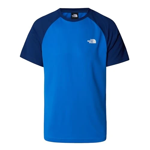 THE NORTH FACE NF0A3BQ759J M TANKEN Raglan Tee - EU T-Shirt Herren Hero Blue-Estate Blue Größe M