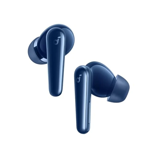 Offerta a tempo: Soundcore Liberty 5 by Anker Cuffie Bluetooth Wireless con Cancellazione del Rumore, Riduzione della Voce 2X più Forte, ANC in Tempo Reale, Dolby Audio, Chiamate Chiare con 6 Mics IA, Lunga Durata - 38% da 99.99 € a 62.49 €