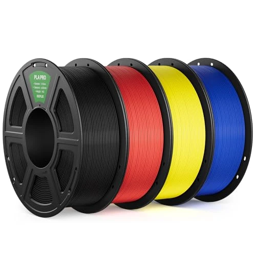 Zeitlich begrenztes Angebot: DEEPLEE PLA PRO Filament 4KG Schwarz Rot Gelb Blau von 47.99 € auf 40.79 € (15% Rabatt)