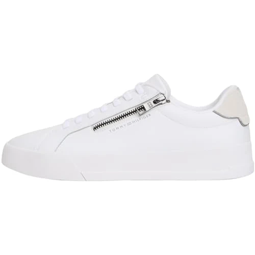 Limited offer: Tommy Hilfiger Men's Th Court Zip Fm0fm05730 Low Top from 62.88 EUR to 45.90 EUR (save 27%)