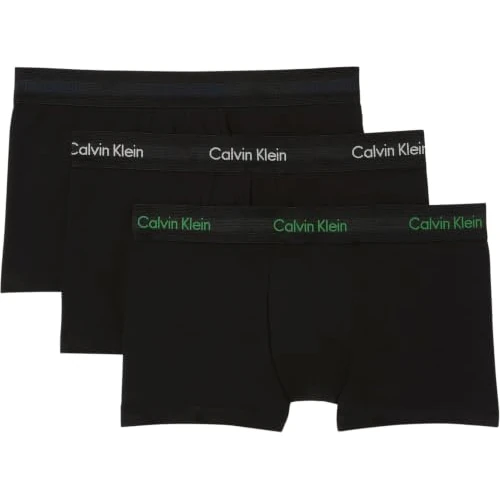 Offre limitée : Calvin Klein Boxers Taille Basse Lot de 3 Homme sous-Vêtement, Multicolore (Black Bodies W/Blue Shadow/Supreme), L de 31.00 € à 31.00 € (0.00% de remise)