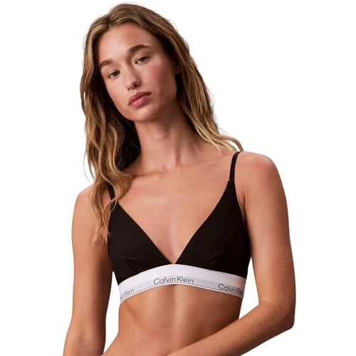 Limited offer: Calvin Klein Women’s Unlined Triangle Bralette with Logo Underband from 35.00 EUR to 29.75 EUR (save 15%)