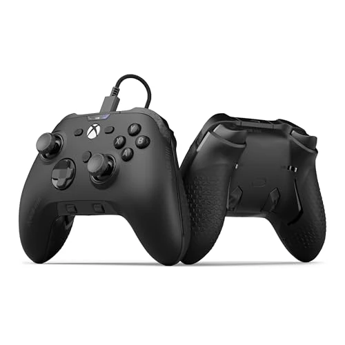 SCUF VALOR PRO Wired Performance Xbox Controller – Customisable Back Paddles, Instant Triggers, Hall Effect Thumbsticks, Audio Controls, Xbox Series X|S, Xbox One, Windows PC – Black