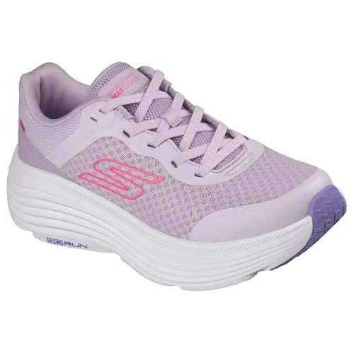 Skechers Baskets Max Cushioning Endeavour CANOVA pour Femme, Bordure Rose synthétique Lavande, 37 EU