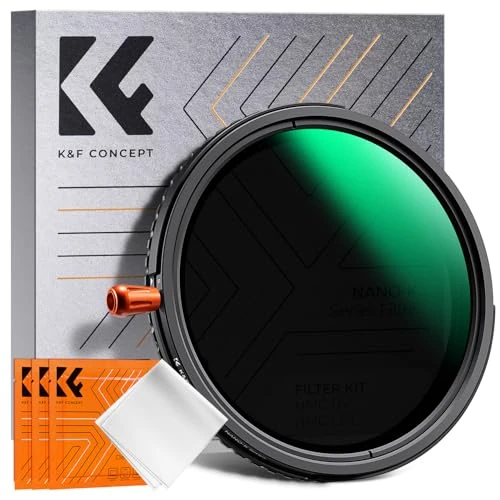 Zeitlich begrenztes Angebot: K&F CONCEPT 3-IN-1 Filter 82mm Polfilter&ND2-ND32&Black Mist 1/4 Filter mit 28 Schichten Nanobeschichtung (Nano-Klear) von 71.99 € auf 71.99 € (0.00% Rabatt)