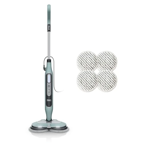 Limitiertes Angebot: Shark Dampfreiniger Mop, automatisch, mit Steam Blaster und 6 Schmutzfänger-Pads, 3 Dampffunktionen, Flecken- und Schmutzentfernung, für alle versiegelten Hartböden, 8 m Kabel, Salbei-Grün, S8201EUCP von 179.99 EUR auf 154.79 EUR (Spare 14%)