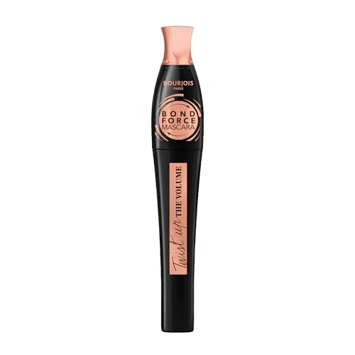 Offerta a tempo: Bourjois, Twist Up The Volume Bond Force, Black, Mascara, Formula riparatrice, Dona volume e lunghezza all’istante, Ciglia più folte e forti, Applicatore rotante, 8 ml - 18% da 11.40 € a 9.40 €