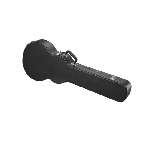 Offerta a tempo: VEVOR Custodia Rigida per Chitarra Elettrica, Custodia Rigida Forma di Zucca 1100 mm, con Chiavi di Chiusura Maniglia Fodera Morbida Custodia Resistente all'Acqua per Chitarre LES Paul 1100 mm Nero - 5% da 74.90 € a 70.90 €