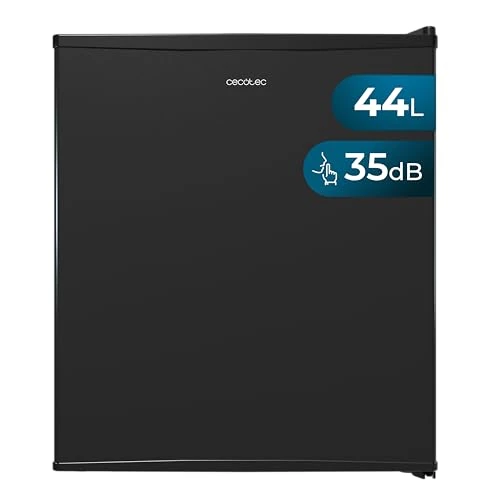 Limitiertes Angebot: Cecotec Mini-Kühlschrank Thermoelektrisch 44L Bolero CoolMarket BC SD 47 Schwarz. 51,5 cm hoch und 43 cm breit, niedriger Verbrauch, Glasablage, mechanische Steuerung, LED-Innenbeleuchtung, Thermostat von 149.00 EUR auf 149.00 EUR (Spare 0%)