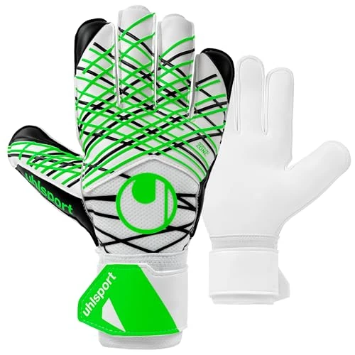 Offre limitee: uhlsport Classic Soft Advanced Gants de Gardien de But de Football pour Enfants et Hommes, Gants de Gardien de But, Gants de Football avec Fixation au Poignet - matière Textile Respirante de 29.99 EUR a 23.90 EUR (economie 20%)