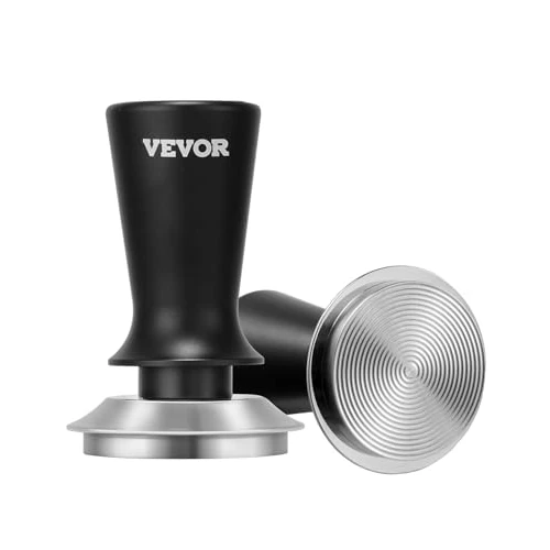 Offerta a tempo: VEVOR Pressino per Espresso Manuale da 53 mm Tampone da Caffè a Molla 13,6 kg con Forza Stabile, Tamper per Caffè in Acciaio Inossidabile e Lega di Alluminio con Manico Testurizzato Antiscivolo - 0.00% da 16.90 € a 16.90 €