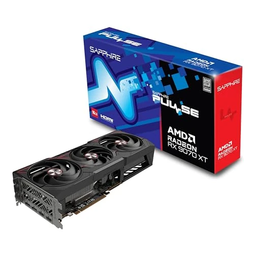 Offre limitée : Sapphire 11348-03-20G Pulse Carte Graphique de Jeu AMD Radeon™ RX 9070 XT avec 16 Go GDDR6, AMD RDNA 4 de 949.47 € à 949.47 € (0.00% de remise)