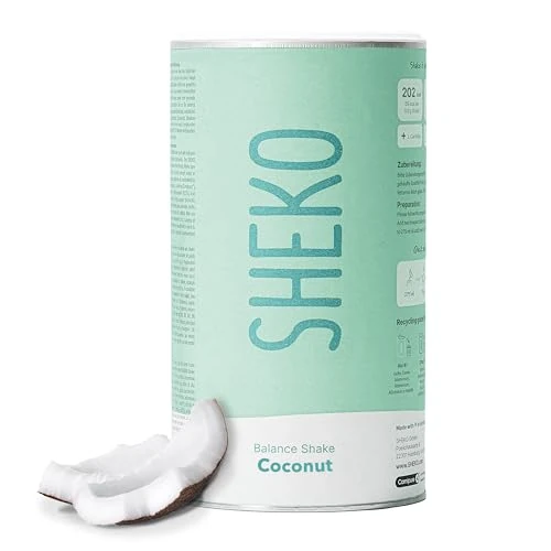 Offerta a tempo: SHEKO - Frullato sostitutivo di base - 21 frullati per barattolo - Alto contenuto proteico - Gusto naturale - Frullato dimagrante - Dieta (378 g, Cocco) - 13% da 29.95 € a 25.95 €