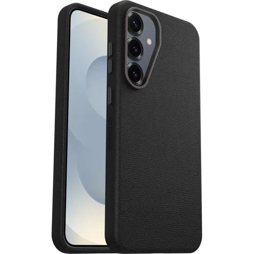 Oferta limitada: Otterbox Symmetry Series Cactus Leather Funda para Samsung Galaxy S25+, a Prueba de Golpes, a Prueba de caídas, Funda Fina Protectora, Testada 3X con estándares Militares anticaídas, Negro de 46.73 € a 16.89 € (ahorro 64%)