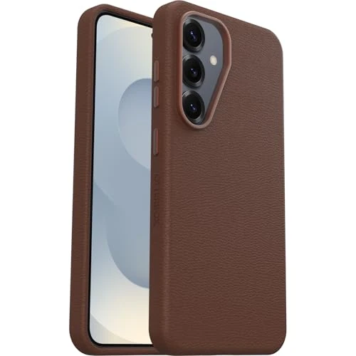 Limited-time offer: OtterBox Symmetry Series Cactus Leather Case for Samsung Galaxy S25, Shockproof, Drop proof, Protective Thin Case, 3x Tested to Military Standard, Brown from 11.12 £ to 10.51 £ (save 5%)