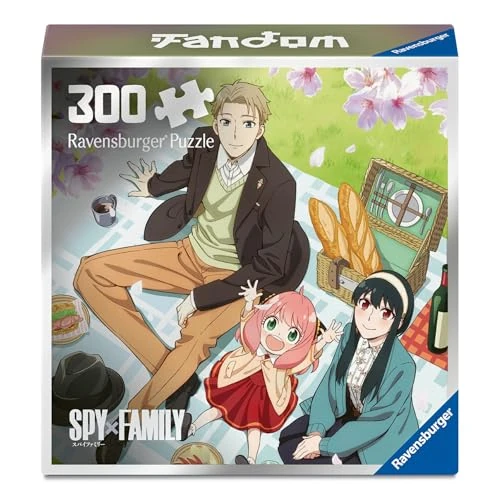 Offerta a tempo: Ravensburger Puzzle 300 Spy x Family – Puzzle Adulti +14 anni, 27 x 39 cm, Puzzle per Adulti Anime, Collezione Fandom, Cartolina Inclusa, Idee Regalo - 20% da 9.95 € a 7.96 €