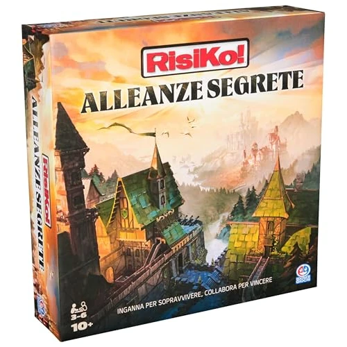 Spin Master Games, Wydawca gier, RisiKo! Tajne sojusze, gry pudełkowe, gry strategiczne, 10 lat, 3-6 graczy