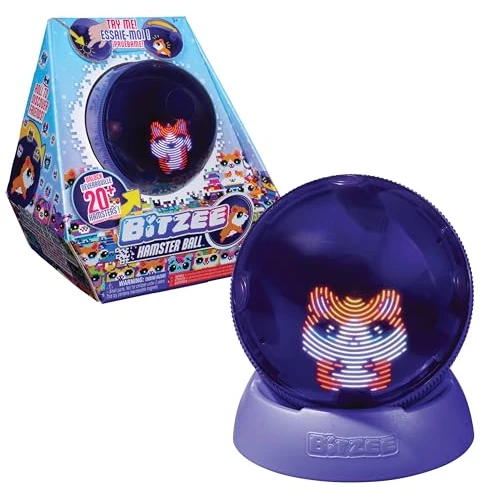 Offre limitée : Bitzee Boule Hamster - Mon Animal Interactif - Animal Digital Qui Réagit Au Toucher Et Aux Mouvements - Ecran Tactile avec 20 Animaux Interactifs - Sons Réactions Jeux - Jeu pour Enfant 5 et + de 49.87 EUR à 38.90 EUR (remise 22%)