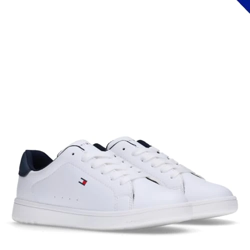 Tommy Hilfiger Jack, Sneaker, White/Blue, 6 UK, White Blue, 39 EU