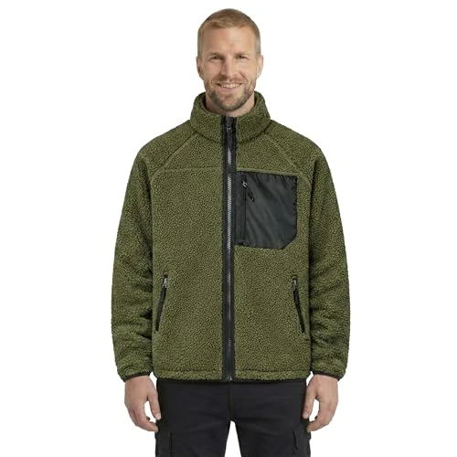 Brandit Teddyfleece Jacket 15Y, Farbe: olive, Größe: S