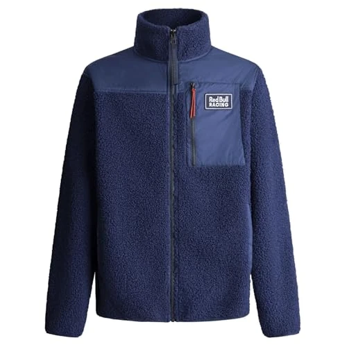 Offerta a tempo: Red Bull Racing X Pepe Jeans Maglieria Ibrida in Pile Sherpa da Uomo, Blu (Eton Blue), M, Blu (Eton Blue), M - 49% da 160.00 € a 81.02 €