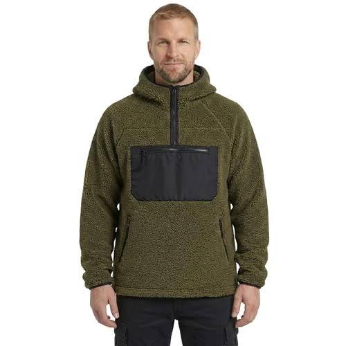 Brandit Teddyfleece Work Pullover 15Y, Farbe: olive, Größe: L