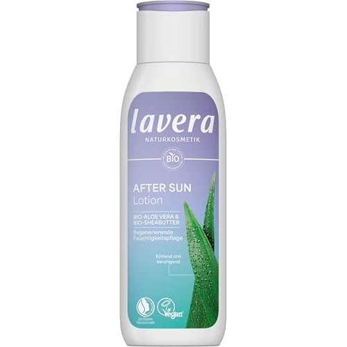 Offerta a tempo: lavera Lozione doposole idratante per 24 ore, lenitiva e rinfrescante, protezione solare, vegana, cosmetico naturale, 200 ml - 61% da 20.90 € a 8.19 €