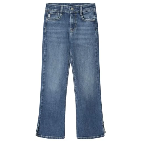 Zeitlich begrenztes Angebot: Pepe Jeans Mädchen Slim Flare Hw Willa Jeans, Blau (Denim-4fd), 8 Jahre von 13.95 € auf 13.95 € (0.00% Rabatt)