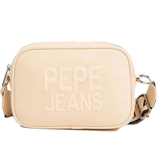 Pepe Jeans Damska torba Galina, beżowa (kremowo-biała), jeden rozmiar, Beżowy (kremowo-biały), Rozmiar Uniwersalny