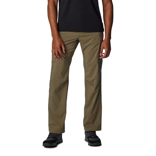 Offre limitée : Columbia Silver Ridge Pantalon Utilitaire pour Homme, Pantalon de randonnée, Vert Pierre, Taille 32 de 44.49 € à 44.49 € (0.00% de remise)